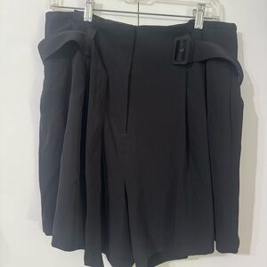 Suit shorts, high waisted